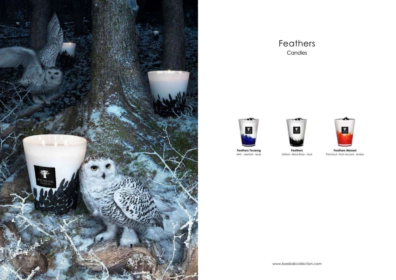 Baobab Feathers Touareg Candle — Baobab Collection luxury furniture at Gloria, Iraq