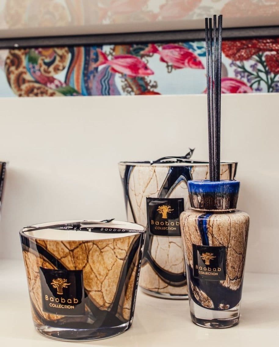 Baobab Stones Candle & Diffuser Set — Baobab Collection luxury furniture at Gloria, Iraq