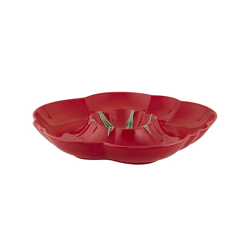 Tomato Appetizers Plate 37 cm — Bordallo Pinheiro luxury furniture at Gloria, Iraq
