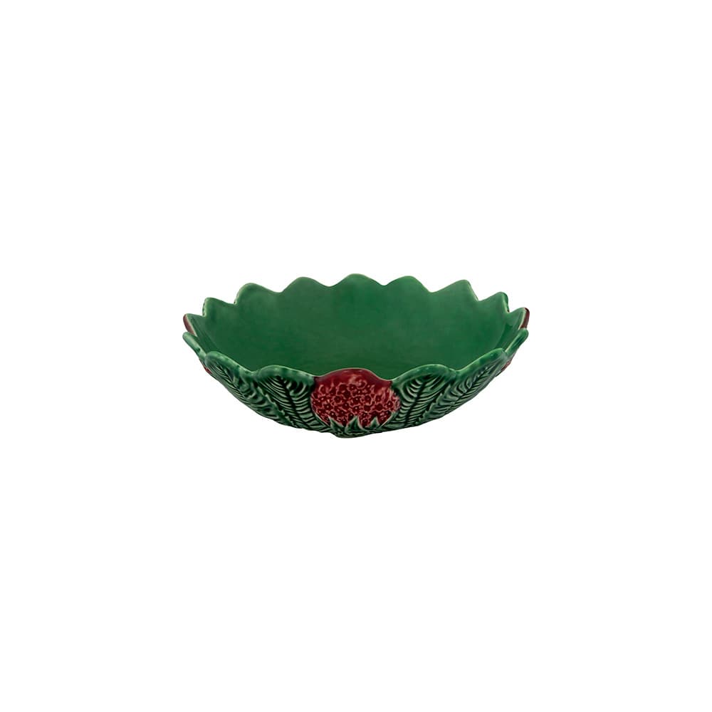 Strawberries Large Bowl 23 cm — Bordallo Pinheiro luxury furniture at Gloria, Iraq