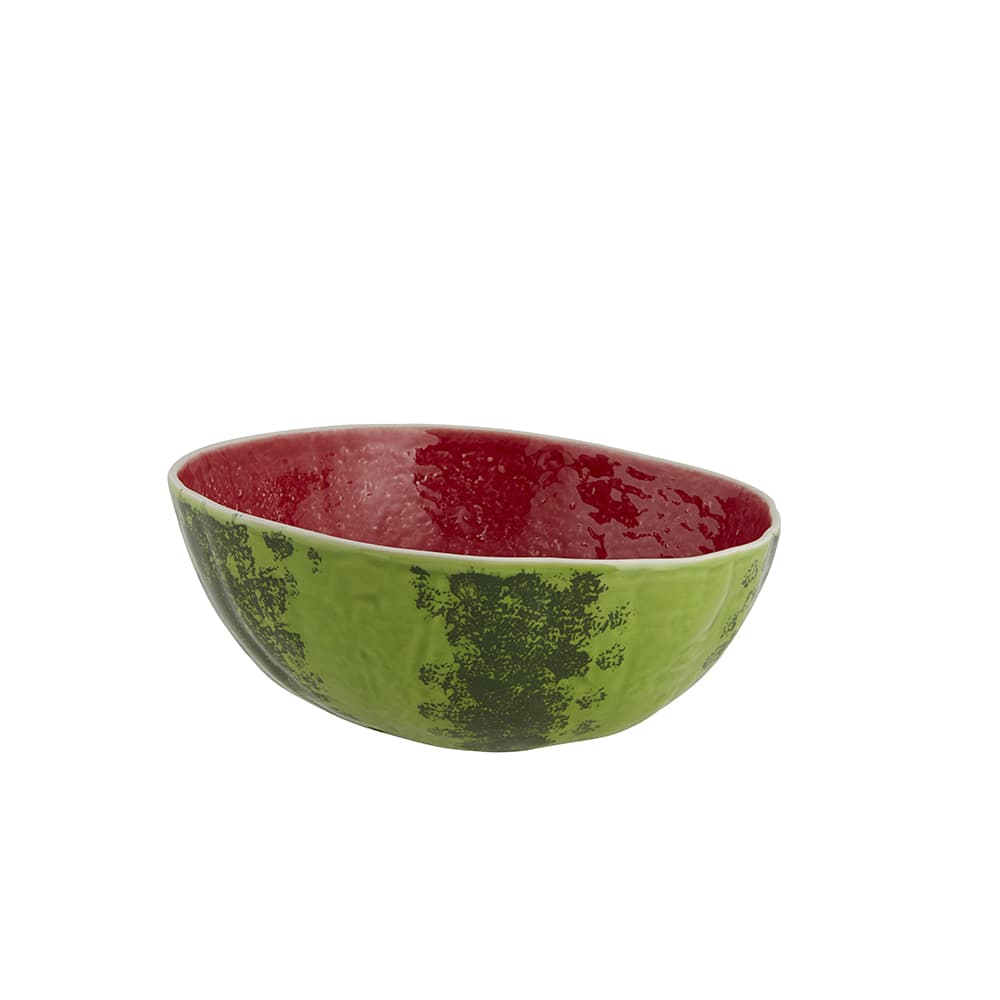 Watermelon Small Salad Bowl 28 cm — Bordallo Pinheiro luxury furniture at Gloria, Iraq