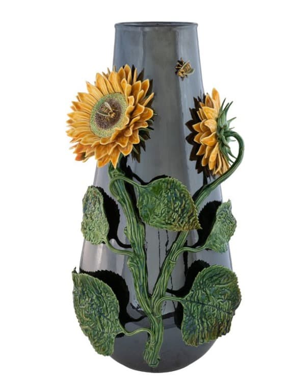 Bordallo Pinheiro Tall Decorative Vase 70 cm — Bordallo Pinheiro luxury furniture at Gloria, Iraq