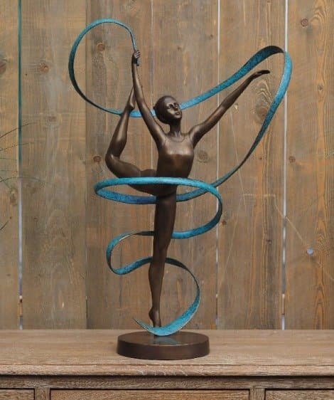 Gymnast With Ribbon — Bronzartes luxury furniture at Gloria, Iraq