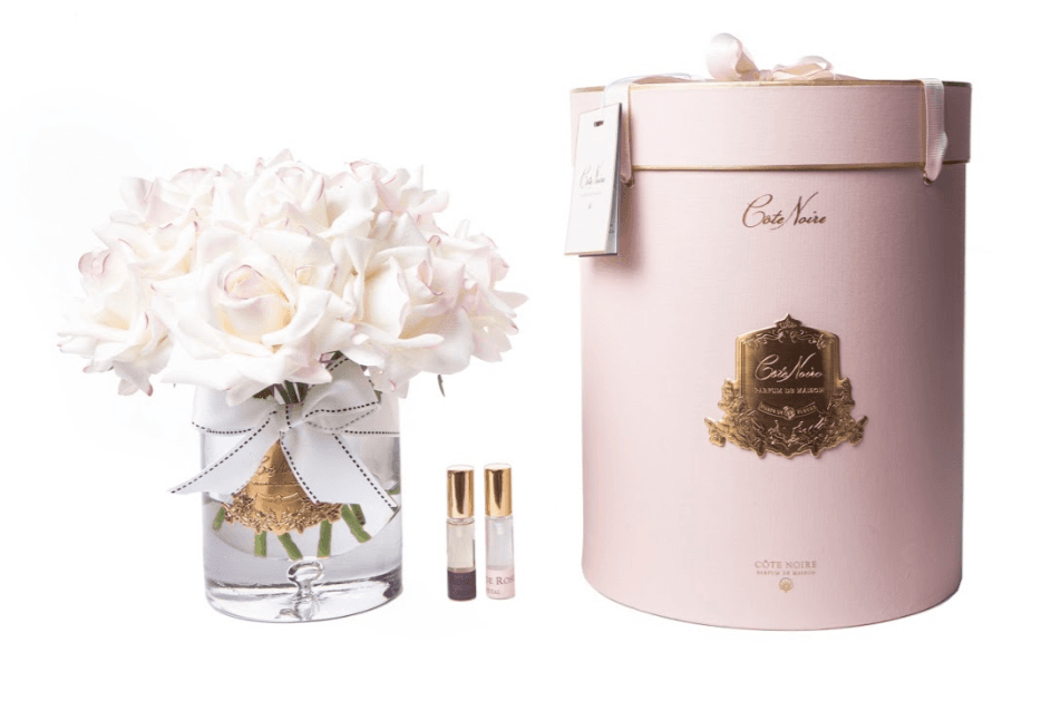 Grand Bouquet — Pink Plush with Gold Badge — Cote Noire luxury furniture at Gloria, Iraq