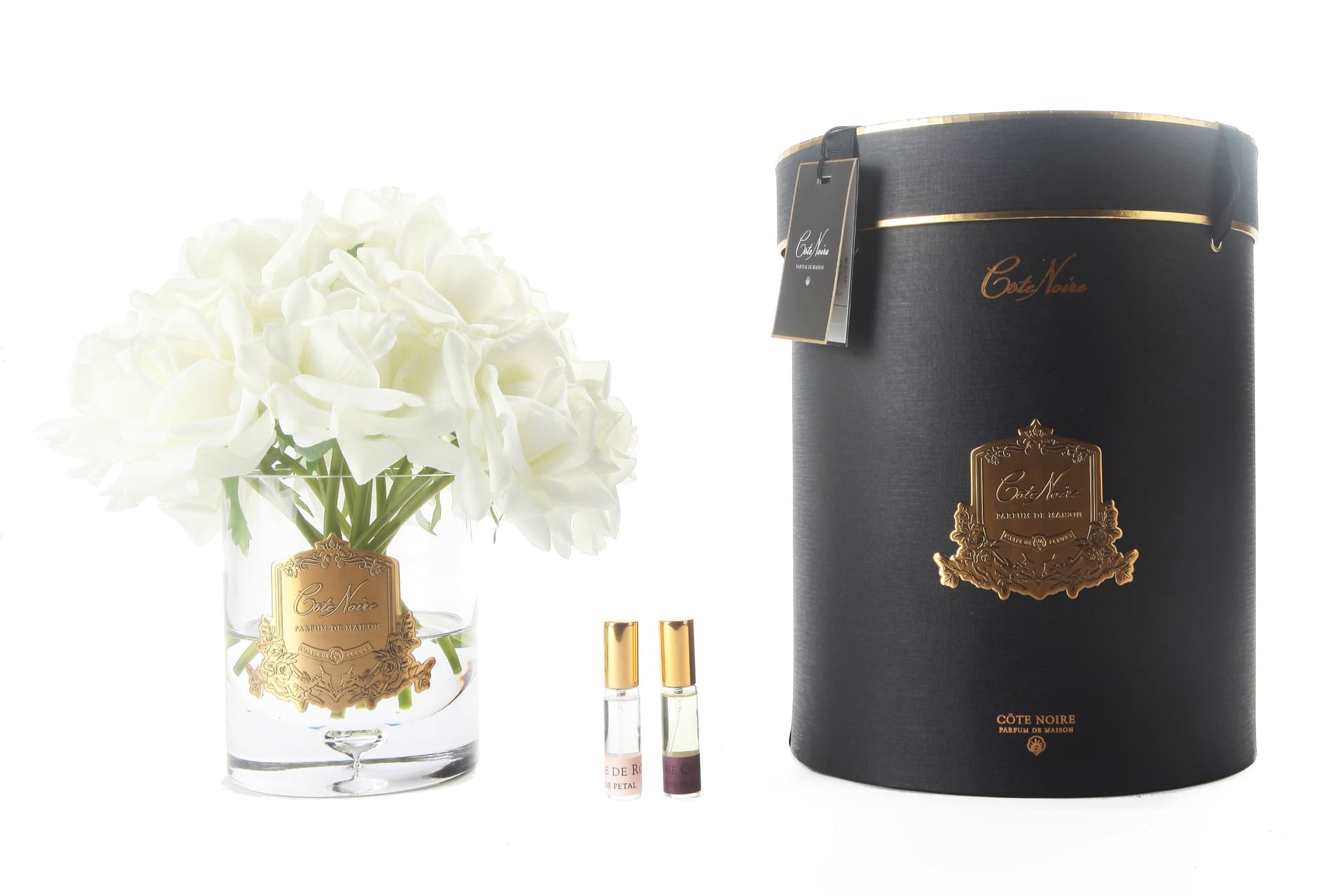 Grand Bouquet — White with Gold Badge — Cote Noire luxury furniture at Gloria, Iraq
