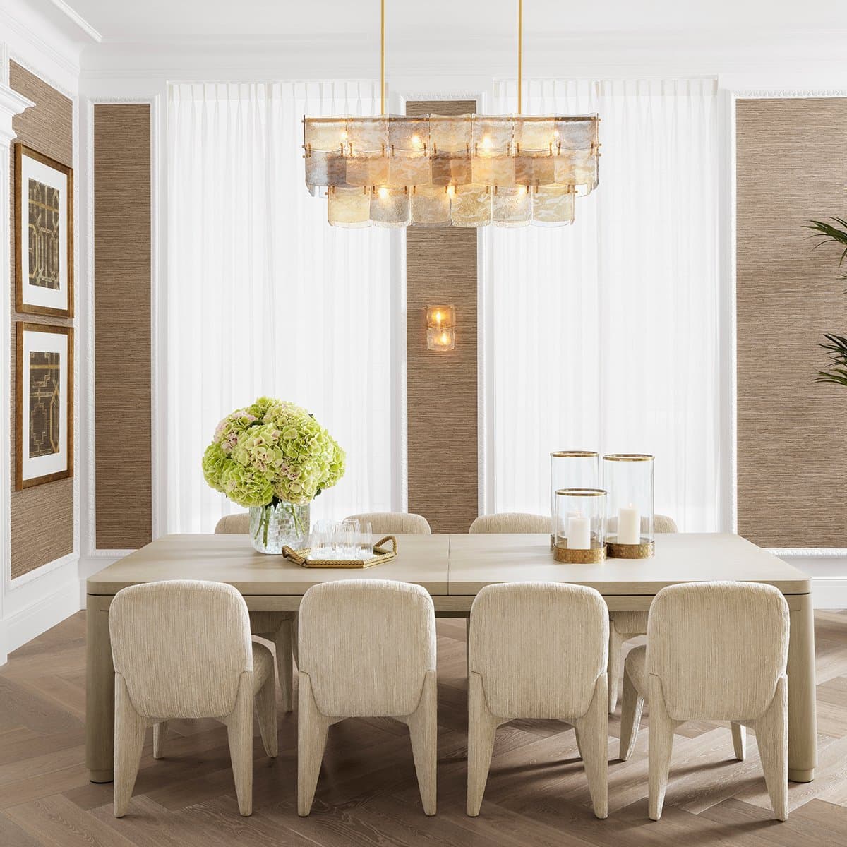Chandelier Laurent rectangular thumbnail 2