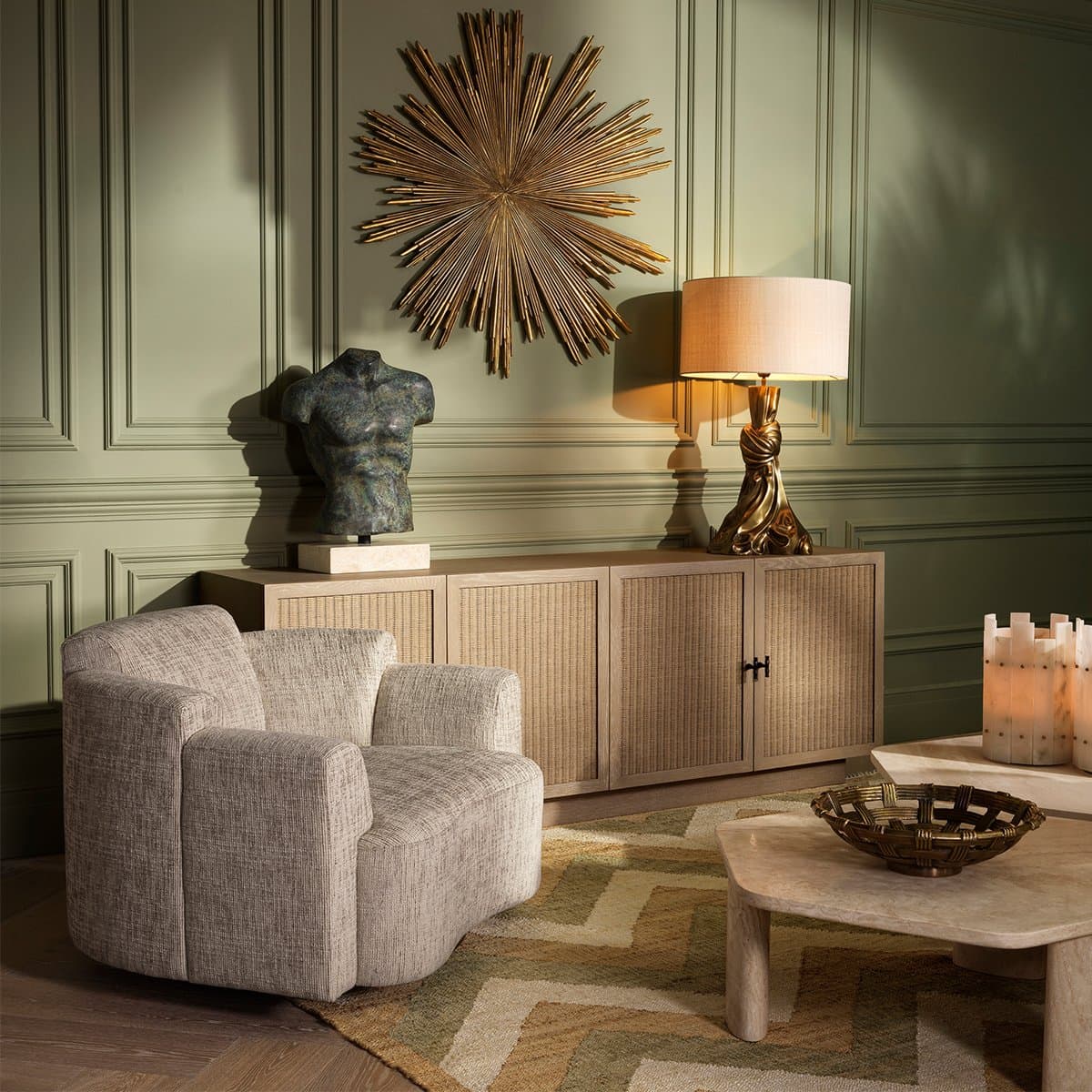 Swivel Chair Marbella thumbnail 2