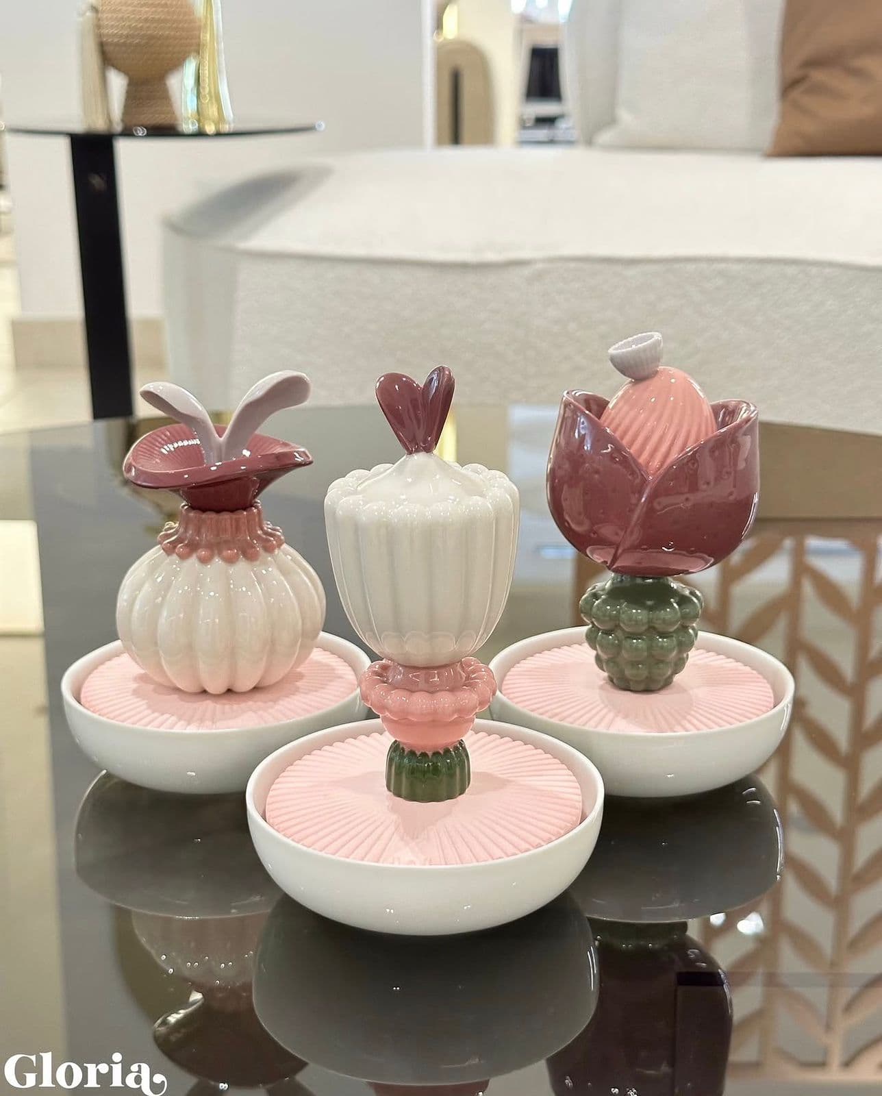 Imaginary flower I perfume diffuser - Gardens of Valencia — Lladró luxury furniture at Gloria, Iraq