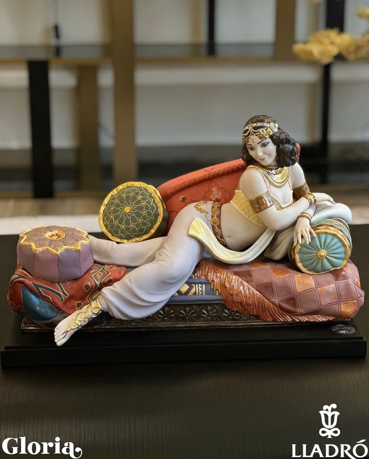 Passionate Tango Couple Figurine. Limited Edition — Lladró luxury furniture at Gloria, Iraq