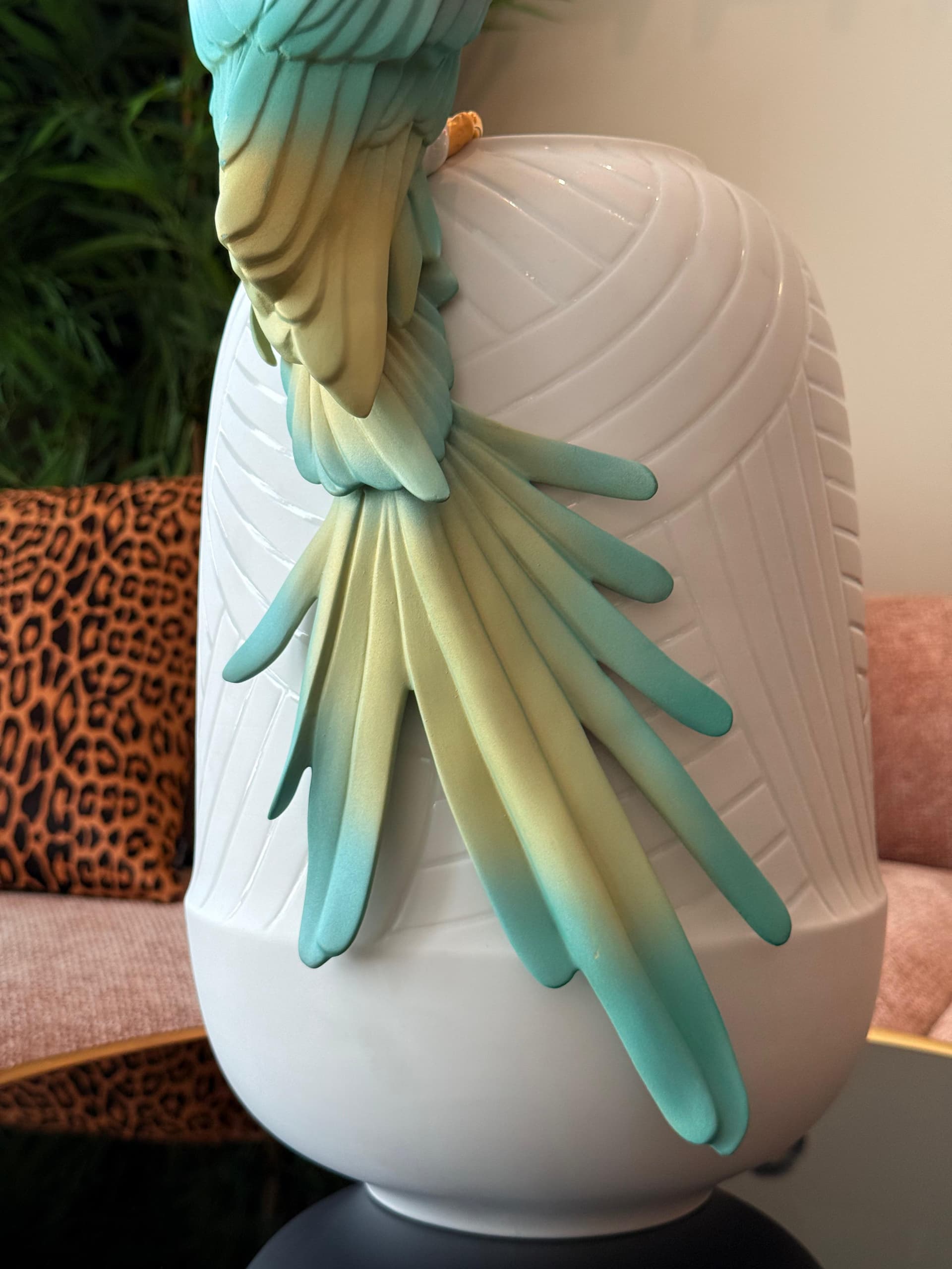 Macaw Bird Vase thumbnail 4