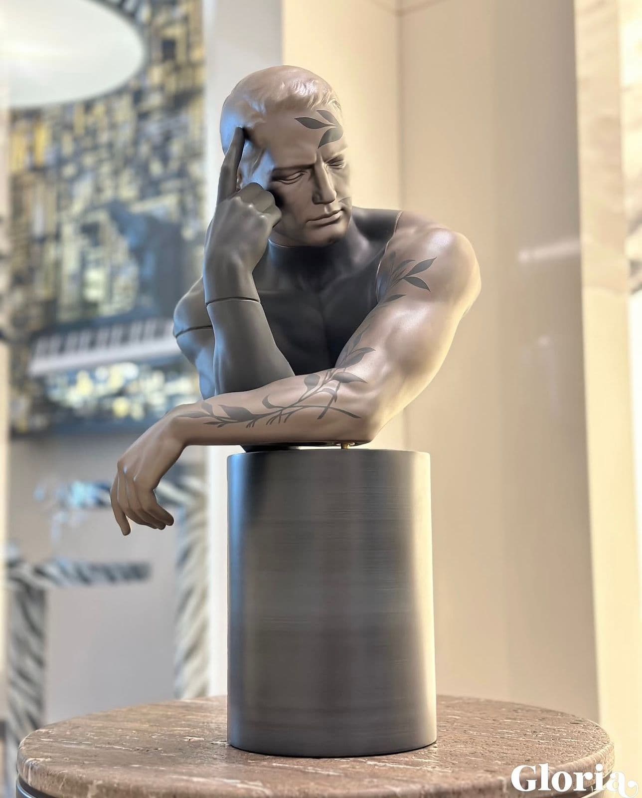 Reflections of Nature - Him Sculpture — Lladró luxury furniture at Gloria, Iraq