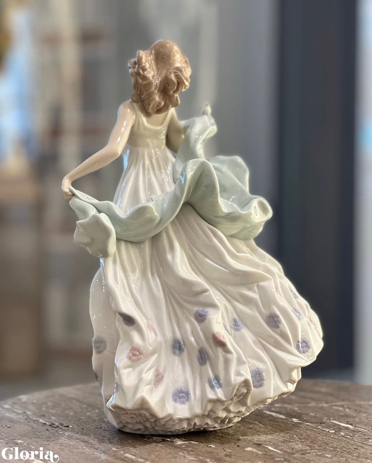 Summer Serenade Woman Figurine — Lladró luxury furniture at Gloria, Iraq