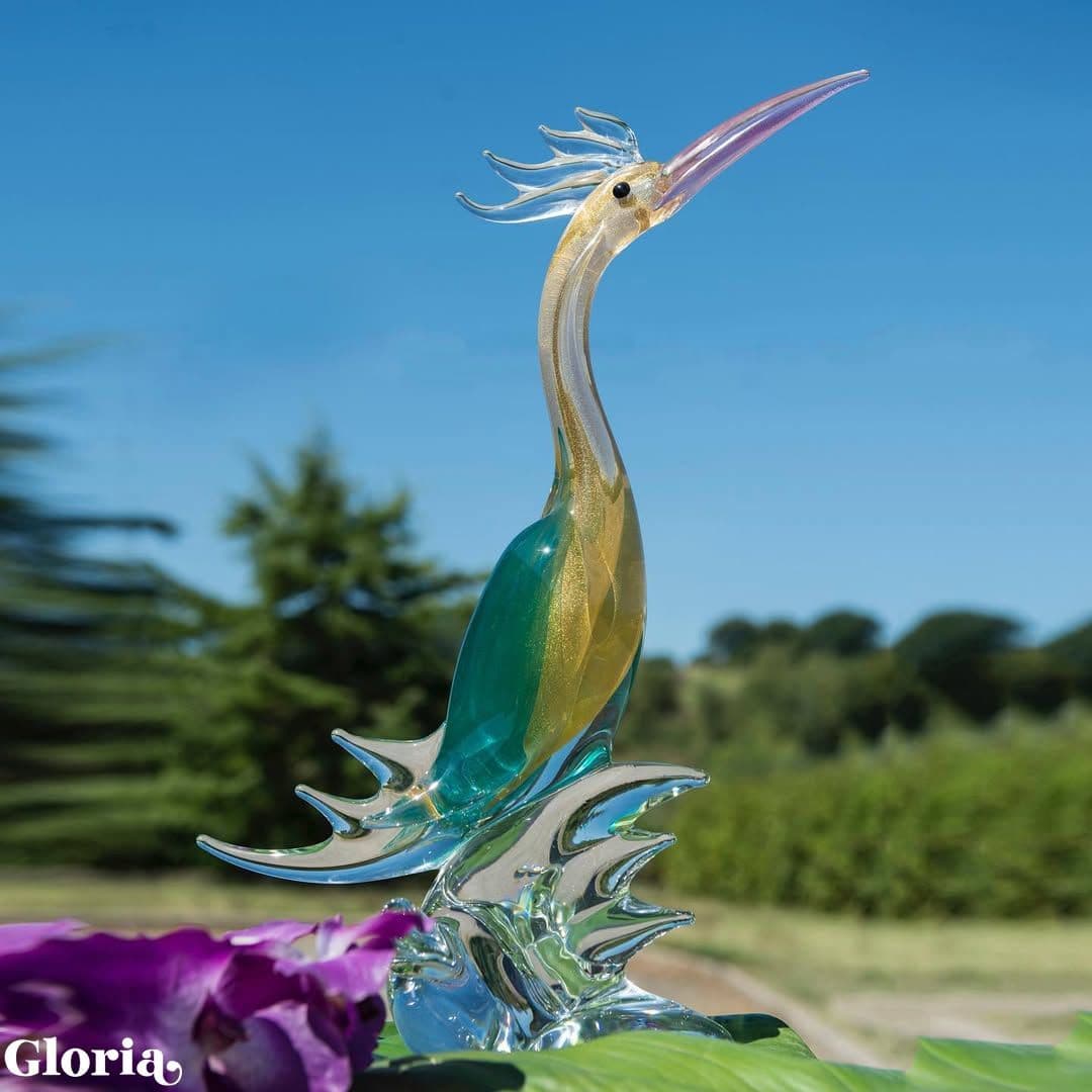 Murano glass bird
