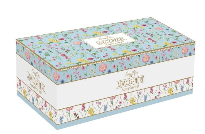Porcelain Aperitif Set 29 x 13 cm — Meadow Flowers thumbnail 2