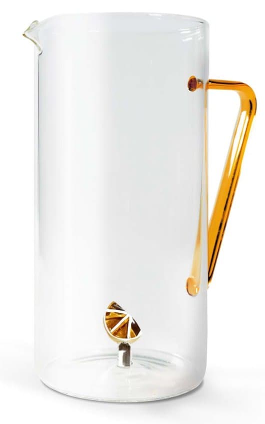 Borosilicate Glass Carafe 1.2 L with Glass Figurine thumbnail 5