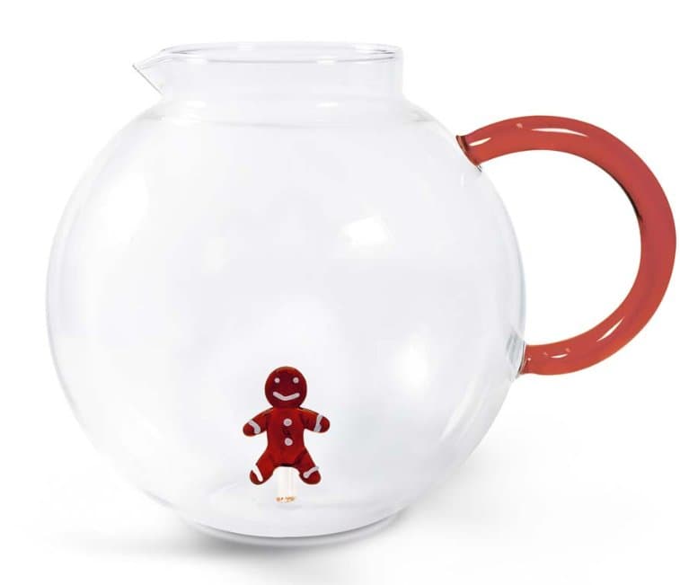 Borosilicate Glass Pitcher 1.7 L with Glass Figurine thumbnail 4