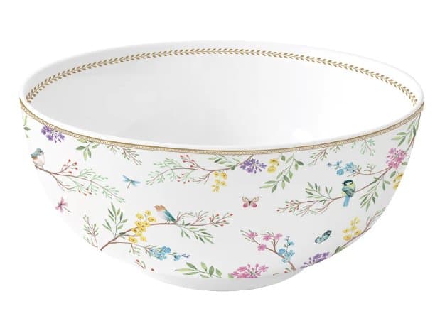 Porcelain Bowl Ø 23 cm — Birds Melody — image 1