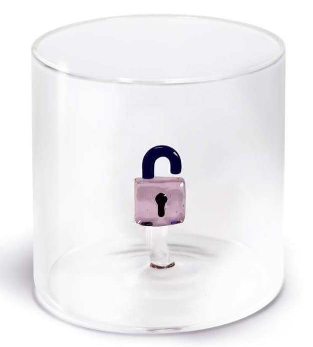 Borosilicate Glass Tumbler 250 ml with Glass Figurine thumbnail 16