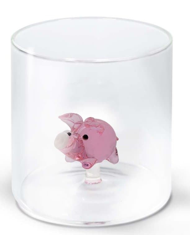 Borosilicate Glass Tumbler 250 ml with Glass Figurine thumbnail 17