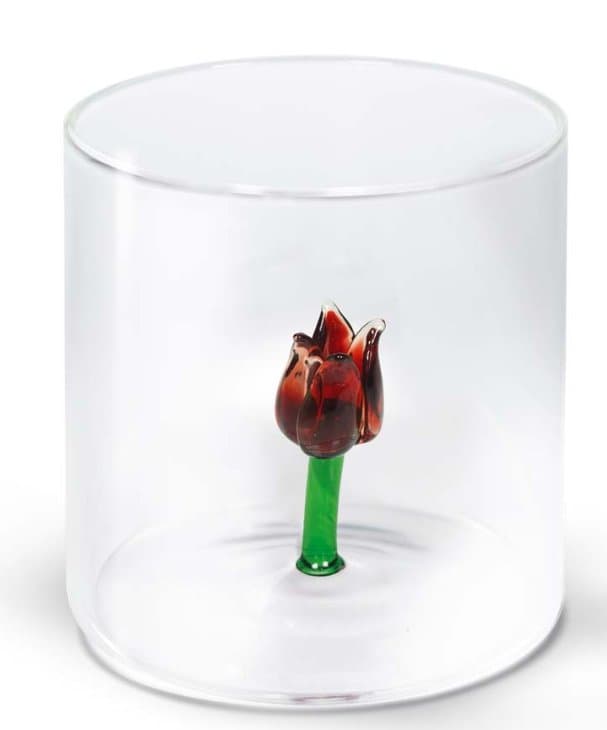 Borosilicate Glass Tumbler 250 ml with Glass Figurine thumbnail 3