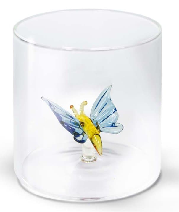 Borosilicate Glass Tumbler 250 ml with Glass Figurine thumbnail 4