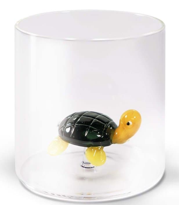 Borosilicate Glass Tumbler 250 ml with Glass Figurine thumbnail 5