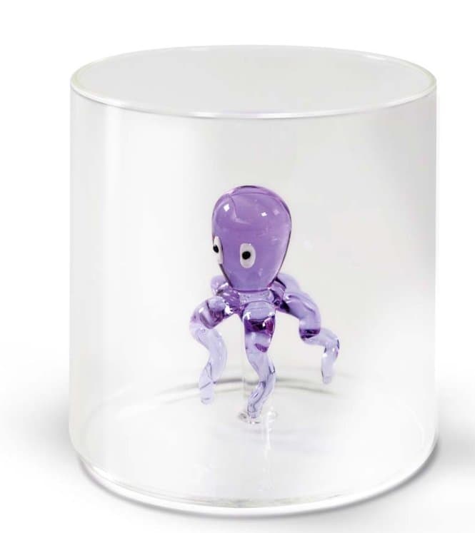 Borosilicate Glass Tumbler 250 ml with Glass Figurine thumbnail 8