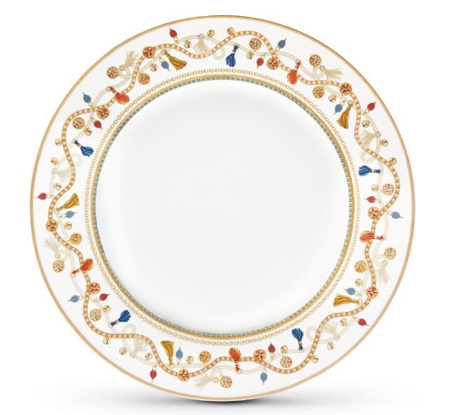 Porcelain Dinner Plate — Cheval — image 1