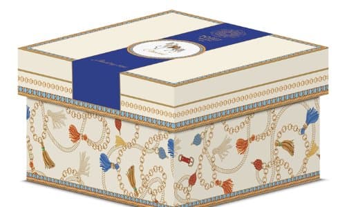 Porcelain Round Jewelry Box — Cheval thumbnail 2