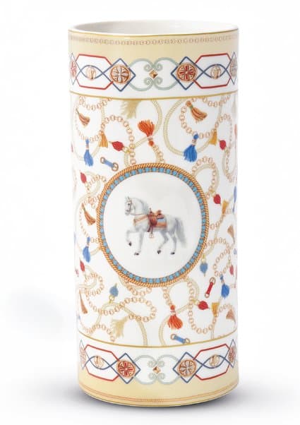 Porcelain Vase — Cheval — Pozzi Milano luxury furniture at Gloria, Iraq