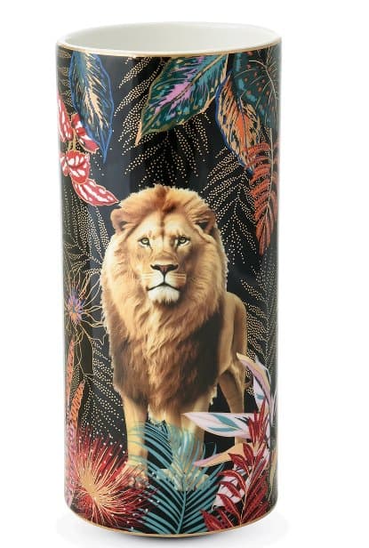 Porcelain Vase — Sauvage Lion — image 1